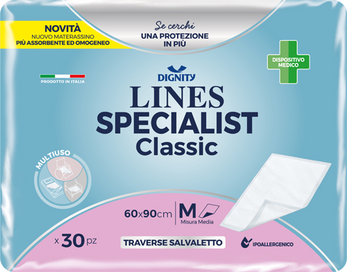 TRAVERSA LINES SPECIALIST CLASSIC 60X90CM TP 30 PEZZI - Luckyfarma.it