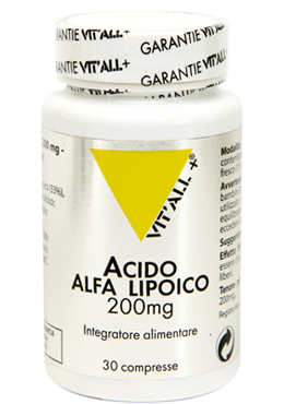 VITAL PLUS ACIDO ALFA LIPOICO 30 COMPRESSE - Luckyfarma.it