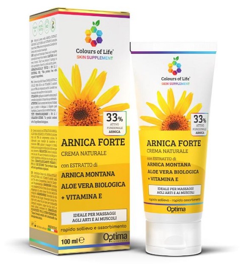 COLOURS OF LIFE SKIN SUPPLEMENT ARNICA FORTE 33% CREMA 100 ML - Luckyfarma.it