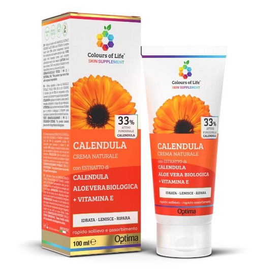 COLOURS OF LIFE SKIN SUPPLEMENT CALENDULA CREMA 100 ML - Luckyfarma.it