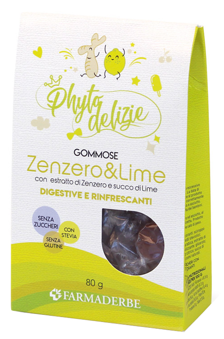 PHYTO DELIZIE GOMMOSE ZENZERO LIME 80 G - Luckyfarma.it