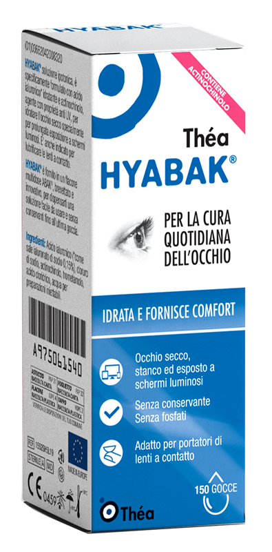 SOLUZIONE OFTALMICA MULTIDOSE HYABAK 5 ML - Luckyfarma.it