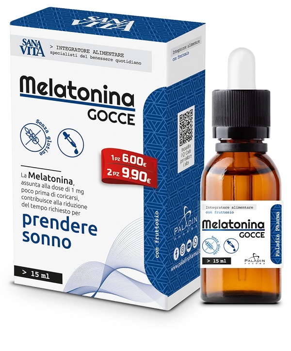 SANAVITA MELATONINA GOCCE 15 ML - Luckyfarma.it