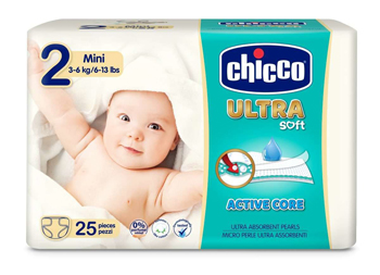 CHICCO PANNOLINO ULTRA CHICCHO MINI 25 X 10 - Luckyfarma.it