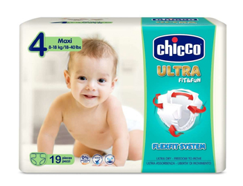 CHICCO PANNOLINO ULTRA CHICCHO MAXI 19 X 10 - Luckyfarma.it