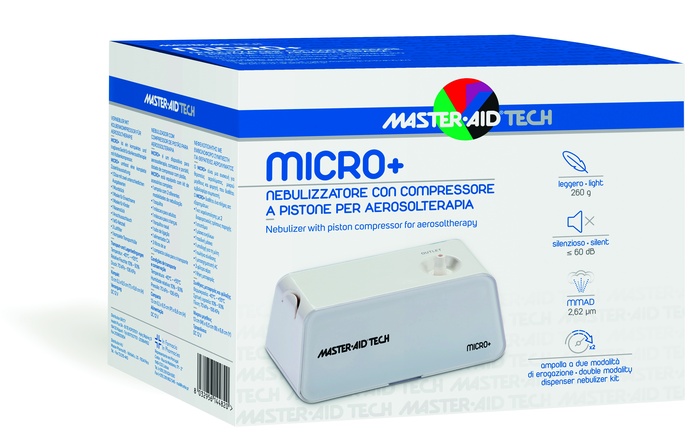 NEBULIZZATORE PISTONE MASTER AID TECH MICRO+ - Luckyfarma.it