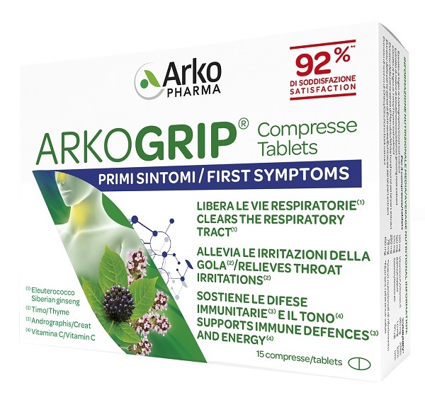 ARKOGRIP 15 COMPRESSE - Luckyfarma.it