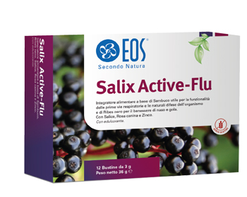 EOS SALIX ACTIVE-FLU 12 BUSTINE GUSTO ARANCIO - Luckyfarma.it