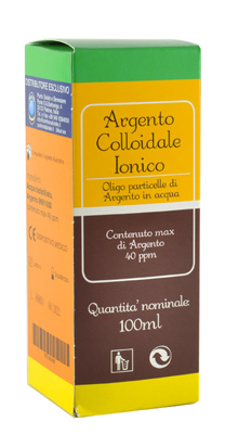 ARGENTO COLLOIDALE IONICO 40PPM CERTIFICATO SPRAY CON CONTAGOCCE 100 ML - Luckyfarma.it
