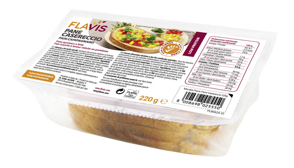 MEVALIA FLAVIS PANE CASERECCIO 220 G - Luckyfarma.it