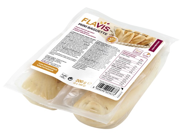 MEVALIA FLAVIS MINI BAGUETTE 200 G - Luckyfarma.it