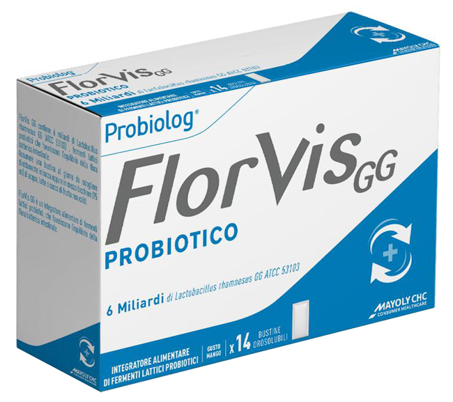 FLORVIS GG 14 BUSTINE OROSOLUBILI GUSTO MANGO - Luckyfarma.it