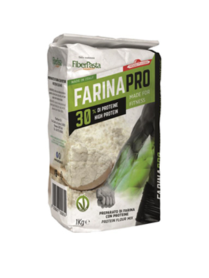 FIBERPASTA FARINAPROT PROTEINE 30% 1 KG - Luckyfarma.it