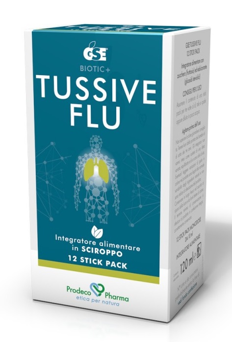 GSE TUSSIVE FLU 12 STICKPACK - Luckyfarma.it