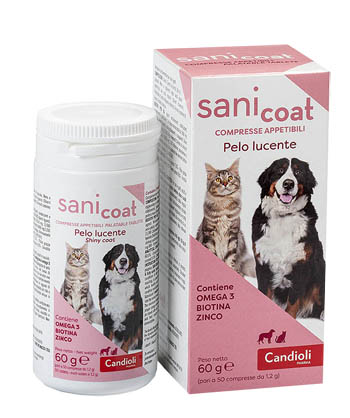 SANI COAT BARATTOLO 50 COMPRESSE - Luckyfarma.it