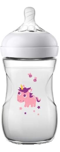 AVENT BOTTLE NATURAL 2.0 9OZ UNICORN - Luckyfarma.it