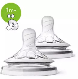 AVENT 2 TETTARELLE NATURAL FLUSSO LENTO 2 FORI - Luckyfarma.it