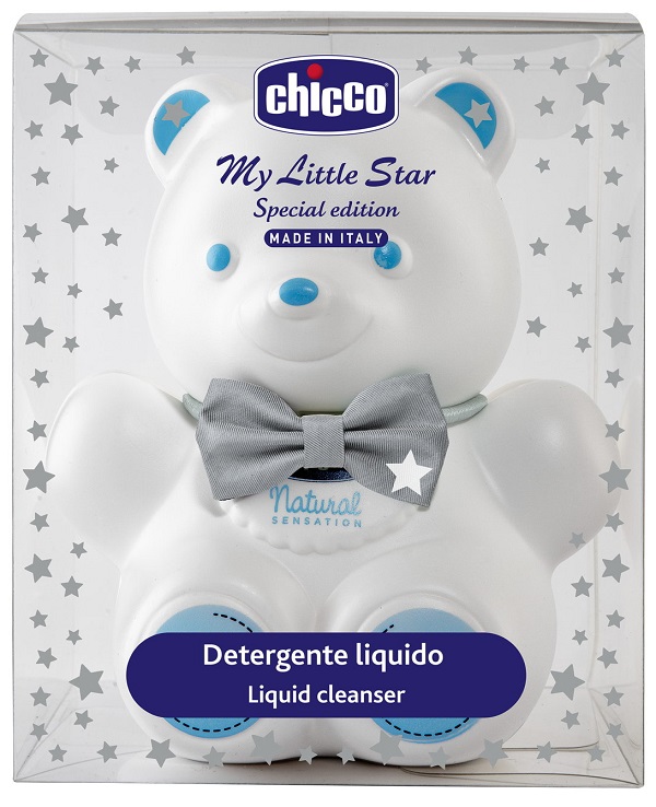 CHICCO COSMETICI NATURAL SENSATION DETERGENTE ORSO STARS - Luckyfarma.it