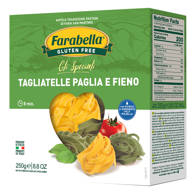 FARABELLA TAGLIATELLE PAGLIA FIENO 250 G - Luckyfarma.it