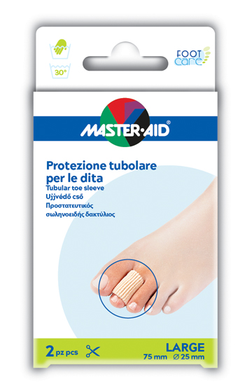 TUBO IN GEL MASTER-AID ELASTICIZZATO L 7,5 CM 2 PEZZI - Luckyfarma.it