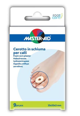 PROTEZIONE MASTER-AID IN SCHIUMA PER CALLI SPESSORE 3 MM 9 PEZZI - Luckyfarma.it