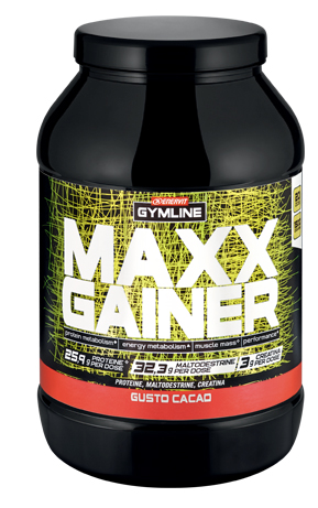GYMLINE MAXX GAINER CACAO 1,5 KG - Luckyfarma.it