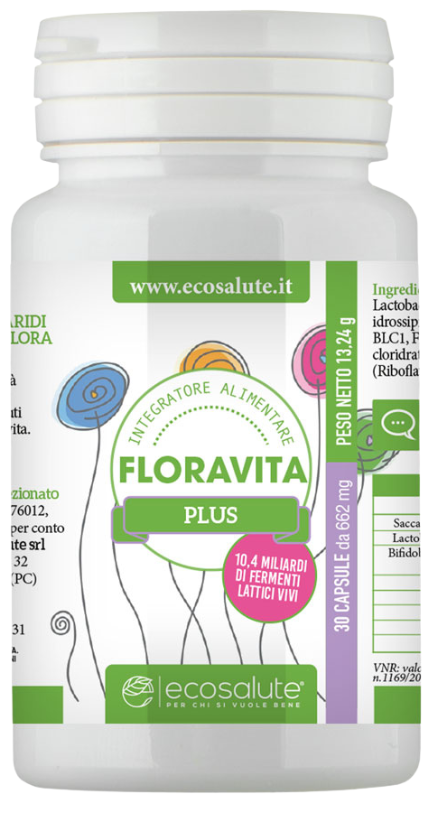 FLORAVITA PLUS 10,4MLD 30 CAPSULE - Luckyfarma.it