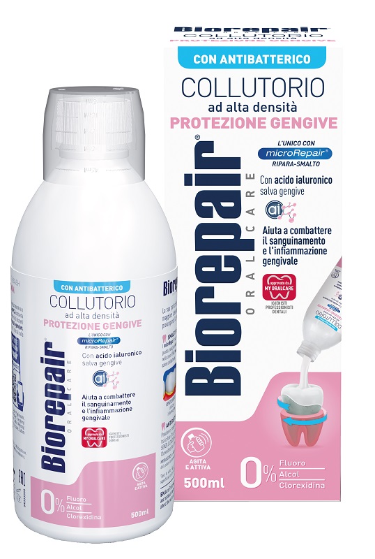 BIOREPAIR COLLUTORIO PROTEZIONE GENGIVE 500 ML - Luckyfarma.it
