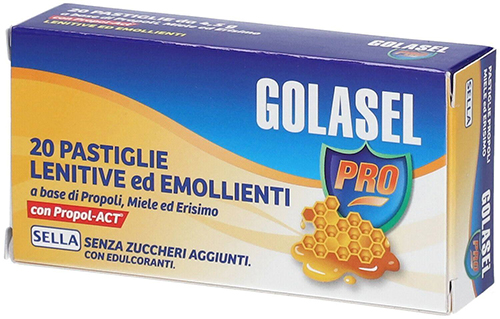 GOLASEL PRO 20 PASTIGLIE MIELE - Luckyfarma.it