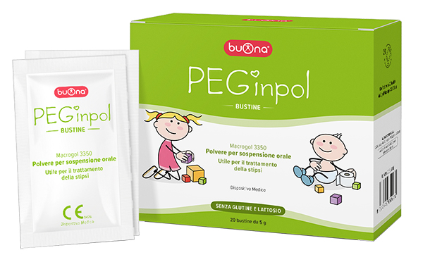 PEGINPOL MACROGOL 3350 SOSPENSIONE ORALE 20 BUSTINE - Luckyfarma.it