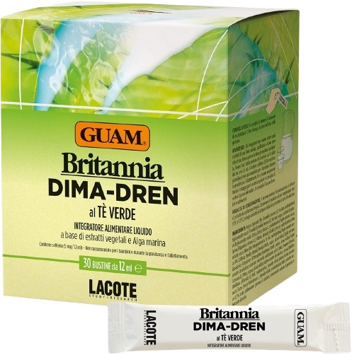 GUAM BRITANNIA DIMA DREN 30 BUSTINE DA 12 ML - Luckyfarma.it