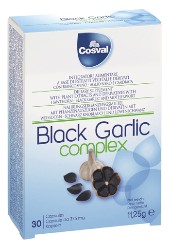 BLACK GARLIC COMPLEX 30 CAPSULE - Luckyfarma.it