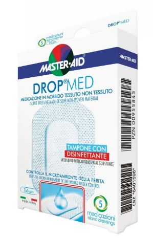 MEDICAZIONE M-AID DROP MED 10 X 10 CM 5 PEZZI - Luckyfarma.it