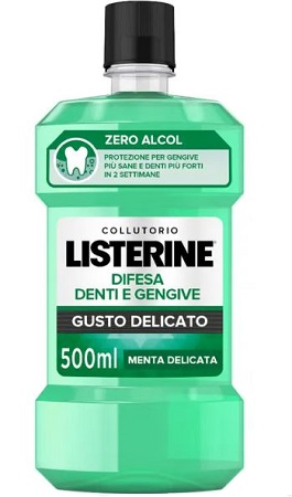 LISTERINE DENTI & GENGIVE DELICATO 500 ML - Luckyfarma.it