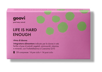 GOOVI LIFE IS HARD ENOUGH RITMO DI DONNA 28 COMPRESSE - Luckyfarma.it