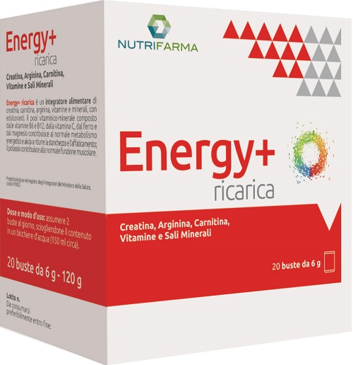 ENERGY+ RICARICA 20 BUSTINE - Luckyfarma.it