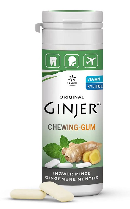 LEMON PHARMA GOMME GINJER E MENTA 36 G - Luckyfarma.it