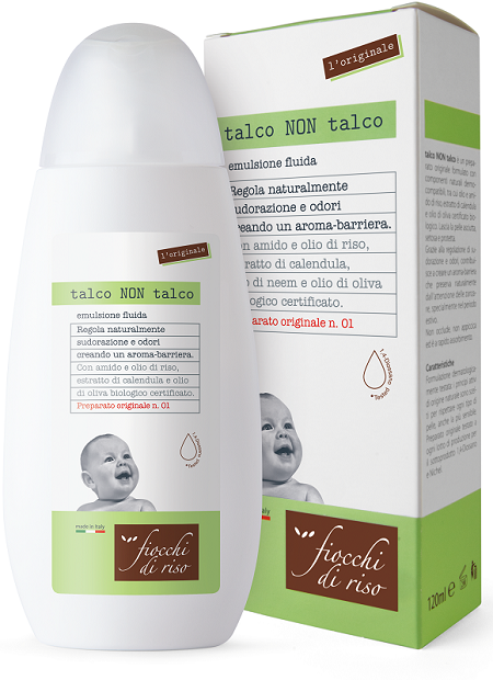 FIOCCHI DI RISO TALCO NON TALCO 120 ML - Luckyfarma.it
