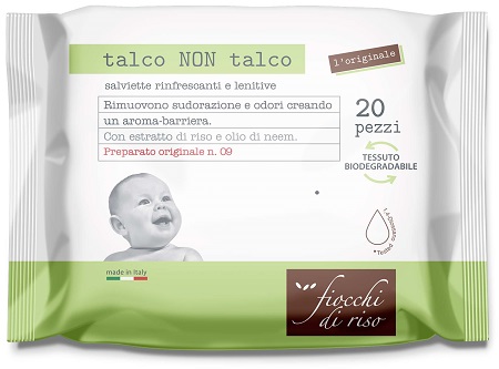 FIOCCHI DI RISO SALVIETTE TALCO NON TALCO - Luckyfarma.it