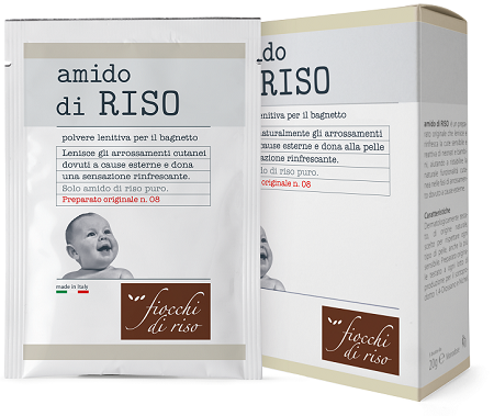 FIOCCHI DI RISO AMIDO DI RISO POLVERE LENITIVO 100 G - Luckyfarma.it