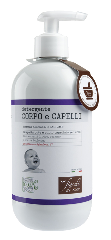 FIOCCHI DI RISO DETERGENTE CAPELLI E CORPO 400 ML - Luckyfarma.it