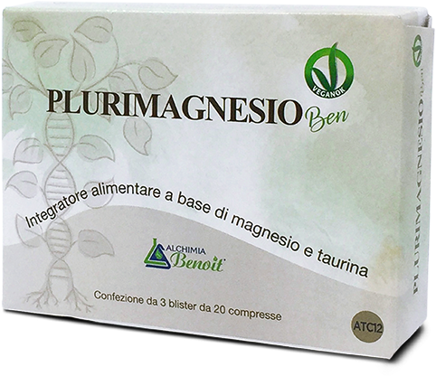 PLURIMAGNESIO BEN 60 COMPRESSE - Luckyfarma.it