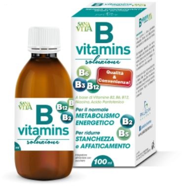 SANAVITA B VITAMINS SOLUZIONE 100 ML - Luckyfarma.it