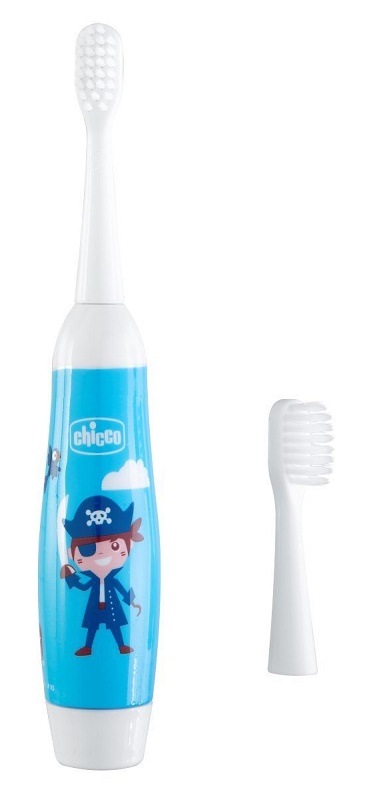 CHICCO SPAZZOLINO ELETTRICO AZZURRO - Luckyfarma.it
