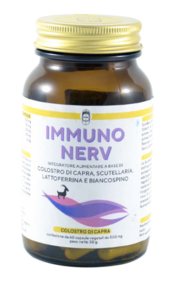 IMMUNO NERV COLOSTRO DI CAPRA SISTEMA NERVOSO 60 CAPSULE VEGETALI - Luckyfarma.it