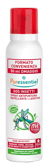 PURESSENTIEL SPRAY ANTIPUNTURA SOS INSETTI PMC 200 ML - Luckyfarma.it
