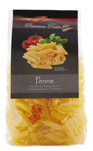 MY SNACK PREMIUM PLUS PASTA APROTEICA PENNE 500 G - Luckyfarma.it