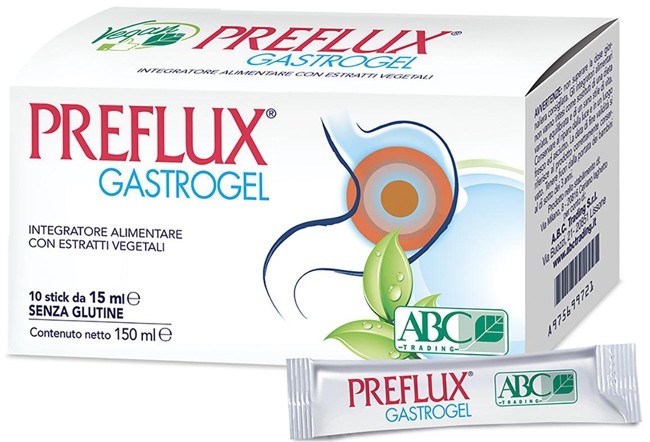 PREFLUX GASTROGEL 10 STICK PACK DA 15 ML - Luckyfarma.it