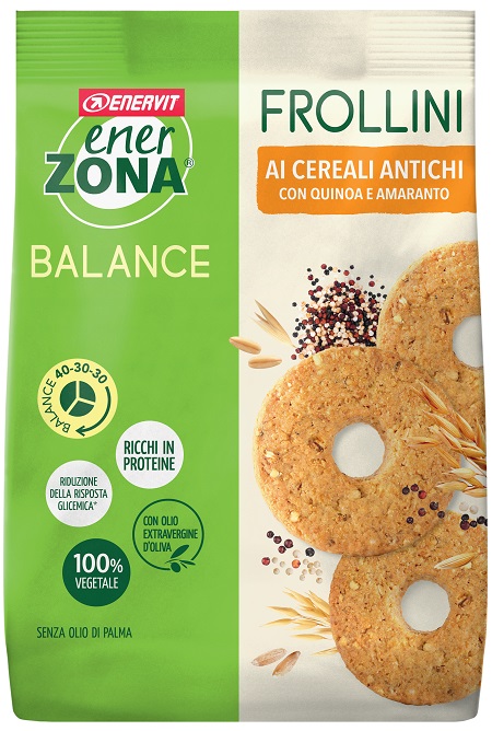 ENERZONA FROLLINI VEG CEREALI ANTICHI 250 G - Luckyfarma.it