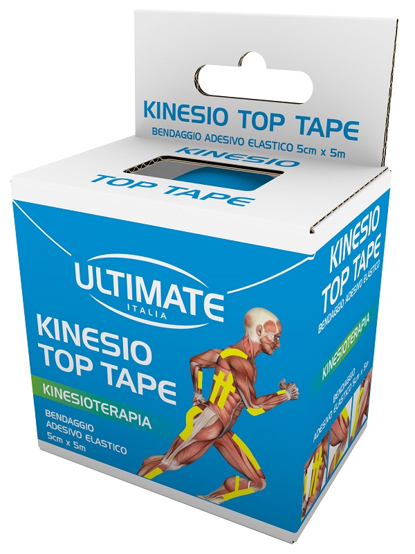 CEROTTO NEUROMUSCOLARE KINESIO TOP TAPE 5 CM X 5 M - Luckyfarma.it